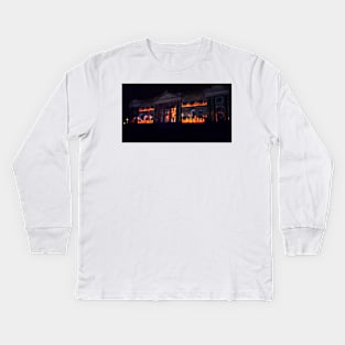 Blazing York illuminations Kids Long Sleeve T-Shirt